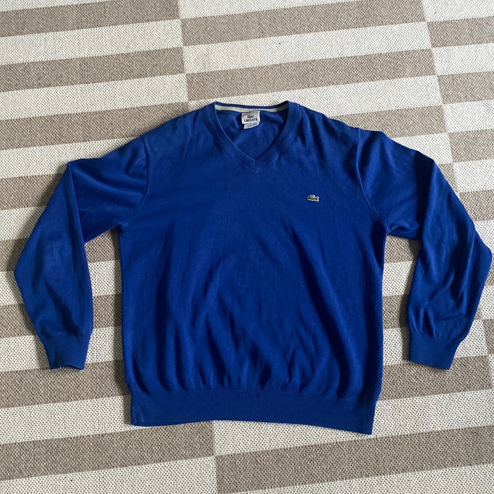 Vintage Lacoste Sweater 100% Cotton
